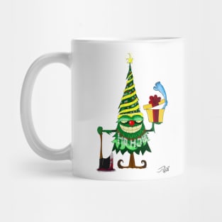 Naughty Christmas Tree Mug